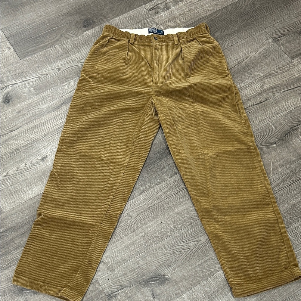 Men’s Ralph Lauren Men's Corduroy Pants VTG  in Brown 35x30